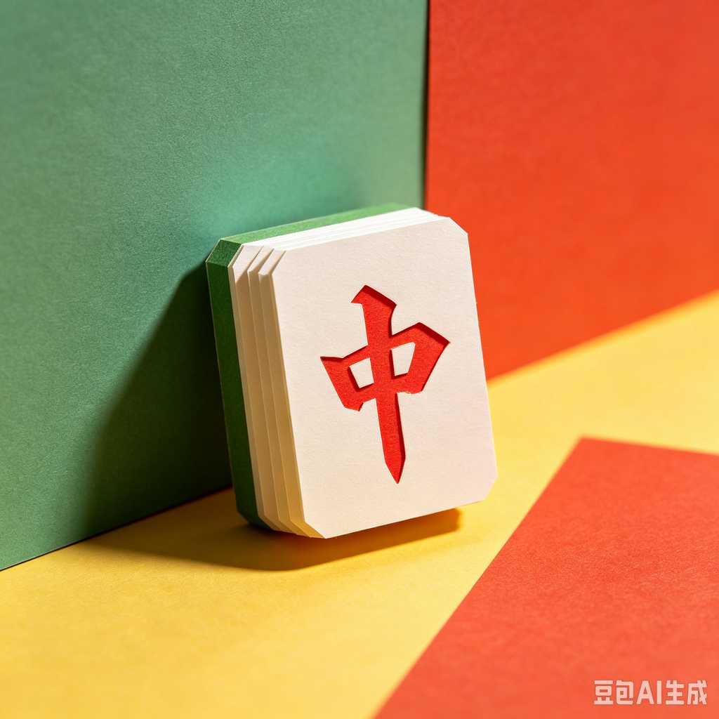 mini travel mahjong set lightweight